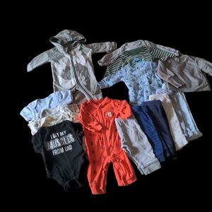 16 piece infant lot size 0-3 Months